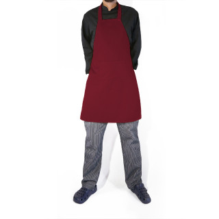 Fartuch kucharski – Bordowy