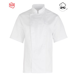 Kitle kucharskie Białe - krótki rękaw