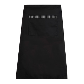 Zapaska kelnerska średnia Czarna - Zebra Design