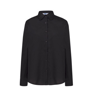 Koszula Damska Czarna - Długi rękaw - JHK