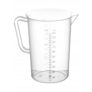 Miarka polipropylenowa z podziałką 1,0 l  - kod 567203