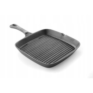 Patelnia Żeliwna Do Grillowania - 230X230X25 Mm