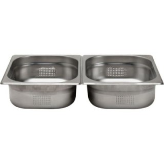 Pojemnik Gn 1/2 - Perforowany - 530X325 Mm  Wysokość 40 Mm