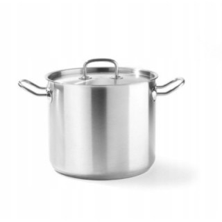 Garnek Wysoki Kitchen Line Z Pokrywką 9 L"