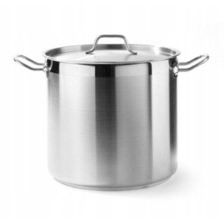 Garnek Wysoki Profi Line Z Pokrywką, Dno "sandwich" 16L