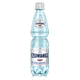 Woda CISOWIANKA, lekko gazowana, butelka plastikowa, 0,5l