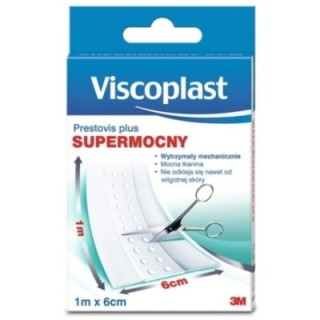 Plaster do cięcia, op.6cmx1m VISCOPLAST Prestovis Plus bardzo mocny