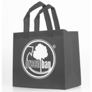 GREENBAG SZARY 320x280x220mm