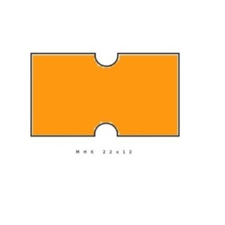 Fluor pomarańczowa MHK jednorzędowa, 22x12 op.5szt.