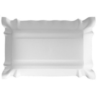 Tacka gastronomiczna papierowa biała 14x20cm op.100szt.