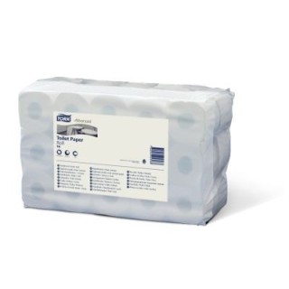 Papier toaletowy w rolkach Tork Advanced, biały T4 - 9,7x12,4cm - 49,6m - 400 listków - Makulatura