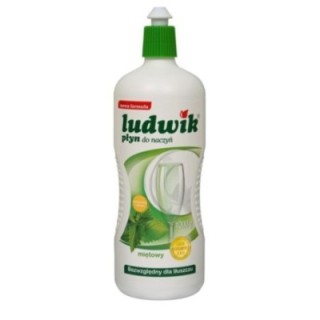 LUDWIK płyn do mycia naczyń 900 ml MIĘTA (12)