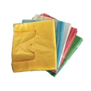 Reklamówki HDPE 26/6/45 1,20kg mix kolorów 14,5 mikrona