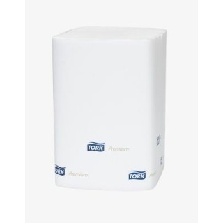 Serwetki dyspenserowe w składce TORK Premium N4, składane 1/4, 2 warstwy, białe-celuloza 4000 sztuk