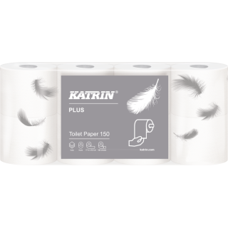 Papier toaletowy Katrin Plus Toilet 150, 3 warstwowy, 56 sztuk