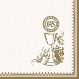 Serwetki 33x33 MAKI KOMUNIA 0008 01 First Holy Communion op. 20 sztuk