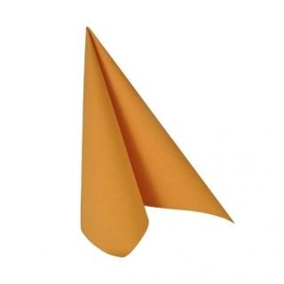 Serwetki PAPSTAR Royal Collection 40x40 pomarańczowy opakowanie 50szt