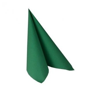 Serwetki PAPSTAR Royal Collection 40x40 ciemna zieleń opakowanie 50szt