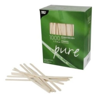 Mieszadełka drewniane 17,8cm x 5mm op.1000 sztuk