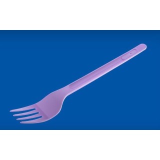 Widelec COLOR lilowy, cena za opakowanie 20szt