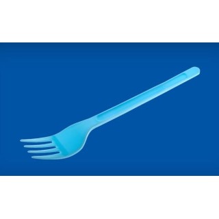 Widelec COLOR błękitny, cena za opakowanie 20szt