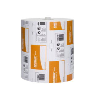 Ręcznik biały 46020 KATRIN BASIC - SYSTEM TOWEL 1 warstwowy, cena za karton 6rolek