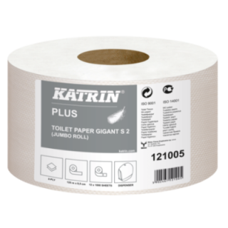 Papier toaletowy Katrin Plus Gigant S2 opakowanie 12 rolek