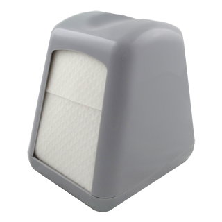 Dozownik serwetek 17x17cm MINISERViCE szary