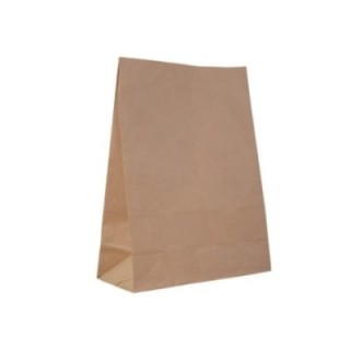 Torba papierowa klockowa 250x110x320 bez wycięcia, op. 250 sztuk