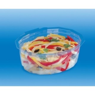 Pojemnik PET z zespoloną przykrywką 103x87x34mm - surówka, sałatka, zakąska 125 ml op. 100 sztuk