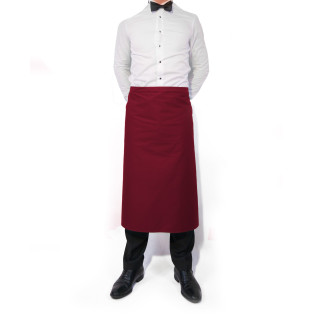 Zapaski kelnerskie długie Bordowe