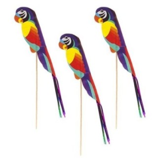 Wykałaczki bankietowe PARROT 18 cm opakowanie 100 szt.