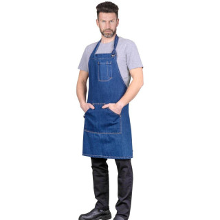 Fartuch Jeansowy Męski