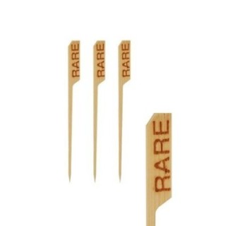 FINGERFOOD marker 9cm do mięsa RARE op. 250 sztuk