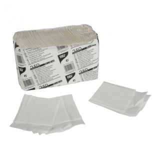 Serwtki dyspenserowe PAPSTAR, 1 warstwa, białe-makulatura, 25x30cm 8000 sztuk