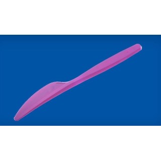 Nóż BICOLOR fioletowy, cena za opakowanie 20szt