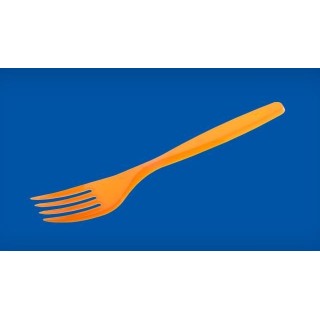 Widelec BICOLOR pomarańczowy, cena za opakowanie 20szt