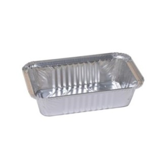 Foremka aluminiowa 220-R42L 675ml 200x120x45mm do zamykania op.100 sztuk