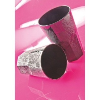 Kubek PC SAFE 300/400ml czarny DECORATO op.5szt. h.12cm fi.8,25cm (10)