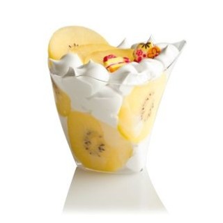 FINGERFOOD - kubek DORICO 500 ml h.11,4 cm x śr.14,7cm transparentny PS op. 50 sztuk