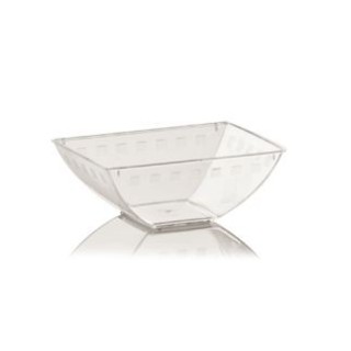 FINGERFOOD - pucharek 60 ml DOMINO SCIVOLO transparentny PS 7,5cm x 5cm x h.3cm op. 50 sztuk