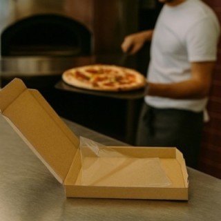 Arkusze przekładki PP 40x40 do pizzy, ciast op. 500 sztuk