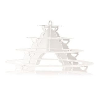 FINGERFOOD - Display DISCO transparentny PMMA śr.46,9cm x h.25,9cm