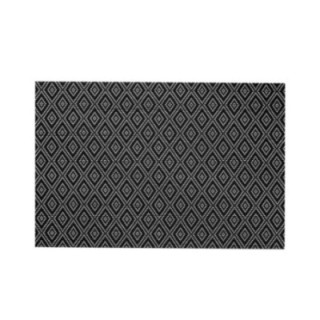 Podkładki na stół Style 30x45cm czarne PP wielokrotnego użytku op. 12 sztuk