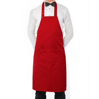 Fartuch kelnerski – czerwony