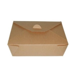 Pudełko brązowe TAKEOUT MINI BOX 250 ml 110x90x35mm op. 50 sztuk