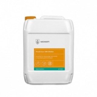 MEDICLEAN MC540 Dish Clean 10l Płyn do maszynowego mycia naczyń w zmywarkach gastronomicznych