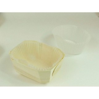 Foremka drewniana 250g papilotka w komplecie 140x95x58 op. 100 sztuk