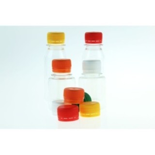 Nakrętka N28 do butelki PET Shot" kolor biały, opakowanie 100 szt."