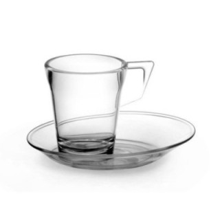 Filiżanki espresso 90ml LONG LiFE krystaliczne fi.5,7xh.6,6cm - nietłukące wykonane z poliwęglanu op. 6 sztuk